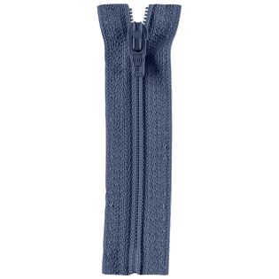 Reißverschluss Opti - S40 Fulda 20cm - nicht teilbar - blaugrau