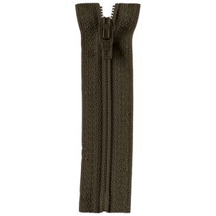 Reißverschluss Opti - S40 Fulda 20cm - nicht teilbar - oliv