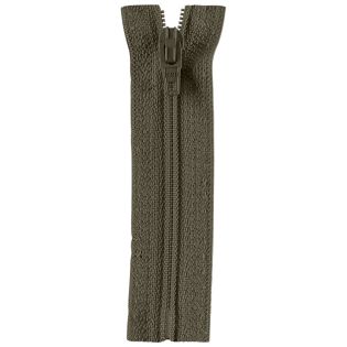 Reißverschluss Opti - S40 Fulda 22cm - nicht teilbar - olivgrün