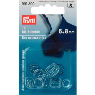 Prym - BH-Zubehör - 6+8 mm - transparent