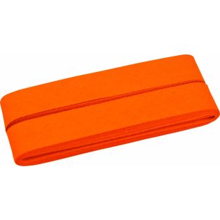Baumwollschrägband - 40/20 - 5m Coupon - orange