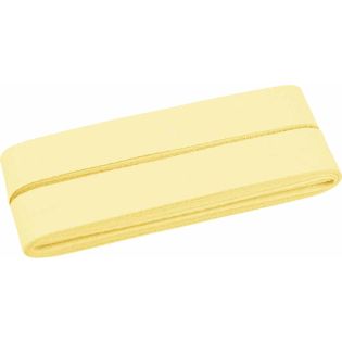 Baumwollschrägband - 40/20 - 5m Coupon - vanille