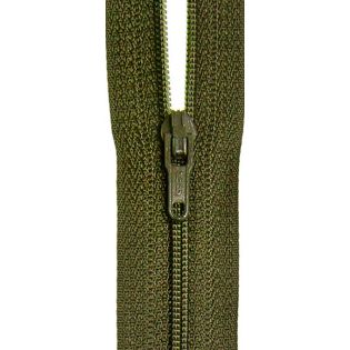 Reißverschluss - S40 - Meterware - mit Zipper - oliv