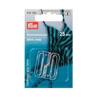 Prym - Bikiniverschluss - 25 mm - transparent