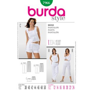 Schnittmuster - burda easy - Hose - 7966