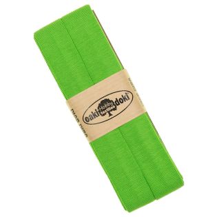 Jerseyschrägband - 40/20 - 3m Coupon - apfelgrün