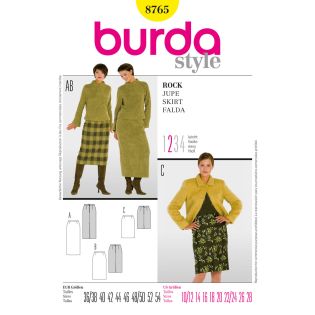 Schnittmuster - burda style - Rock - 8765