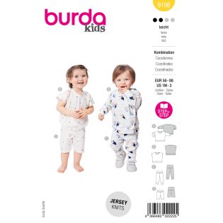 Schnittmuster - burda kids - Shirts & Hosen - 9186