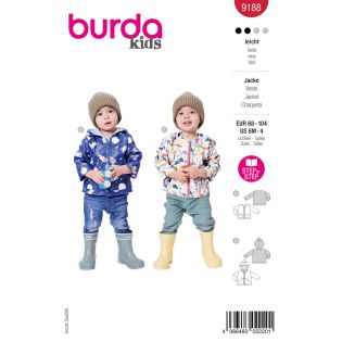 Schnittmuster - burda kids - Baby Allwetter-Jacken - 9188