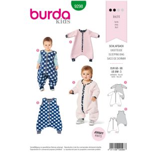 Schnittmuster - burda kids - Schlafsack - 9298