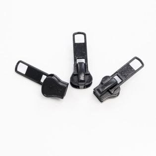 AY - Profil - Zipper für 5 mm Profil-Reißverschluss - schwarz