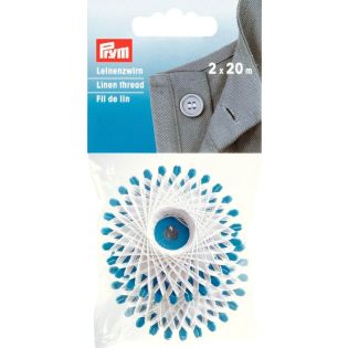 Prym - Nähfaden - Leinenzwirn - 20m - weiß