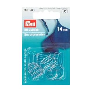 Prym - BH-Zubehör - 14 mm - transparent