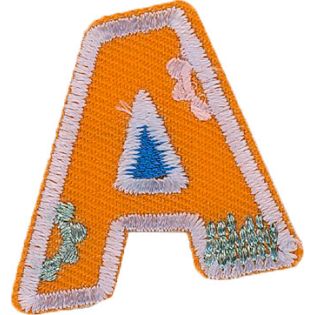 Applikation - Fun Letters - Buchstabe A