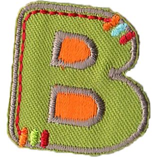 Applikation - Fun Letters - Buchstabe B