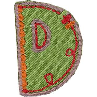 Applikation - Fun Letters - Buchstabe D