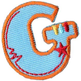 Applikation - Fun Letters - Buchstabe G