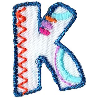 Applikation - Fun Letters - Buchstabe K