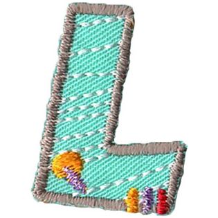 Applikation - Fun Letters - Buchstabe L