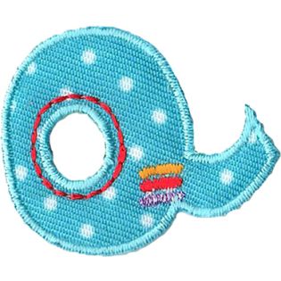 Applikation - Fun Letters - Buchstabe Q