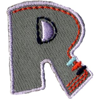 Applikation - Fun Letters - Buchstabe R
