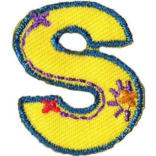 Applikation - Fun Letters - Buchstabe S