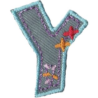 Applikation - Fun Letters - Buchstabe Y