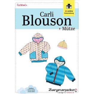 Schnittmuster - Farbenmix - Carli Blouson und Mütze