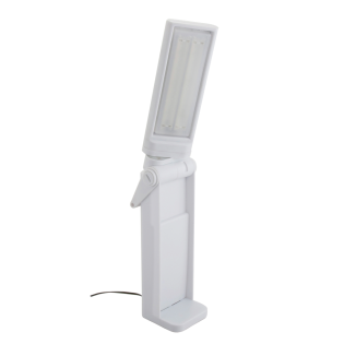 PURElite LED Tischlampe drehbar weiss