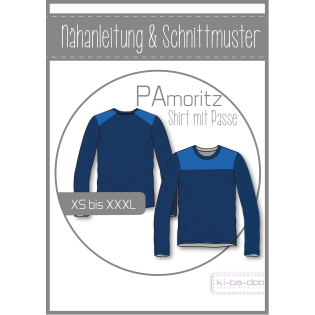 Schnittmuster - ki - ba - doo - PAmoritz - Shirt mit Passe - Man