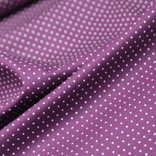 Baumwolle - Petit Dots - lila
