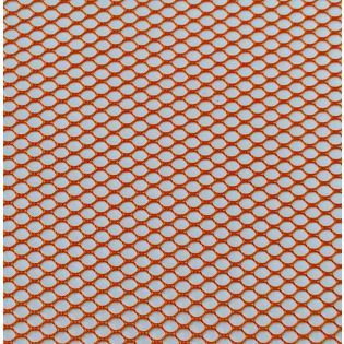 Mesh-Gewebe - Netzfutter - orange