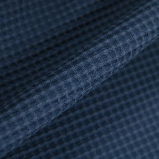 Waffelpique - Premium Basic - marine