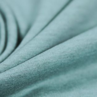 French Terry - Premium Basic - Sommersweat - teal meliert