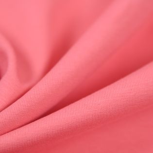 French Terry - Premium Basic - Sommersweat - uni - koralle