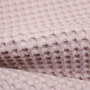 Waffelpique - XL - Premium basic - uni - altrose