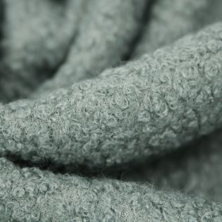 Boucle - Jackenstoff - teal