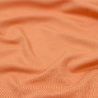 Viskosejersey - Premium Basic - uni - dunkelorange