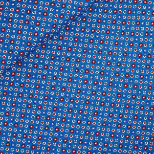 Baumwolle - American Stars - blau