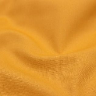 Baumwoll - Canvas - uni - ocker
