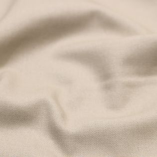 Baumwoll - Canvas - uni - sand