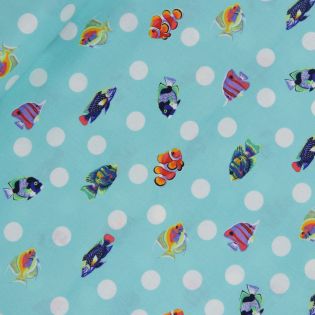 Patchwork - Baumwolle - Tula Pink - Free Spirit - School Crossing - Floral Reef