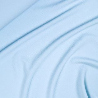 Crepe - uni - hellblau