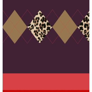 Swafing French Terry - Geoluxe Argyle  Panel - Ki-ba-doo