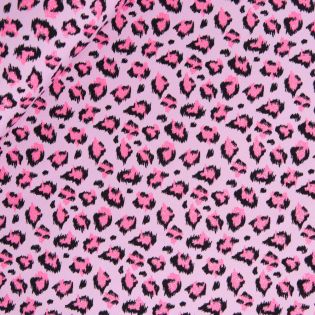 French Terry - Leo neon Glitzer