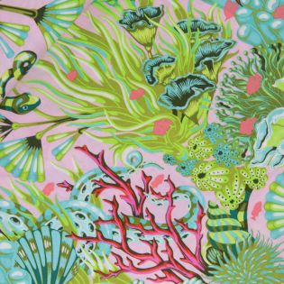 Patchwork - Baumwolle - Tula Pink - Free Spirit - Floral Reef - Reef What You Sew