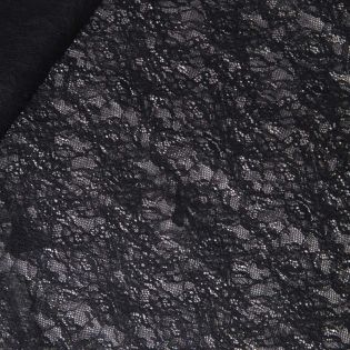 Spitze - Stretch - schwarz