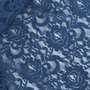 Spitze - Stretch - blau