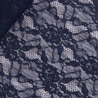 Spitze - Stretch - navy