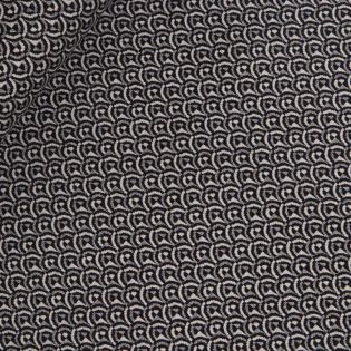 Strickjersey - grafische Halbkreise